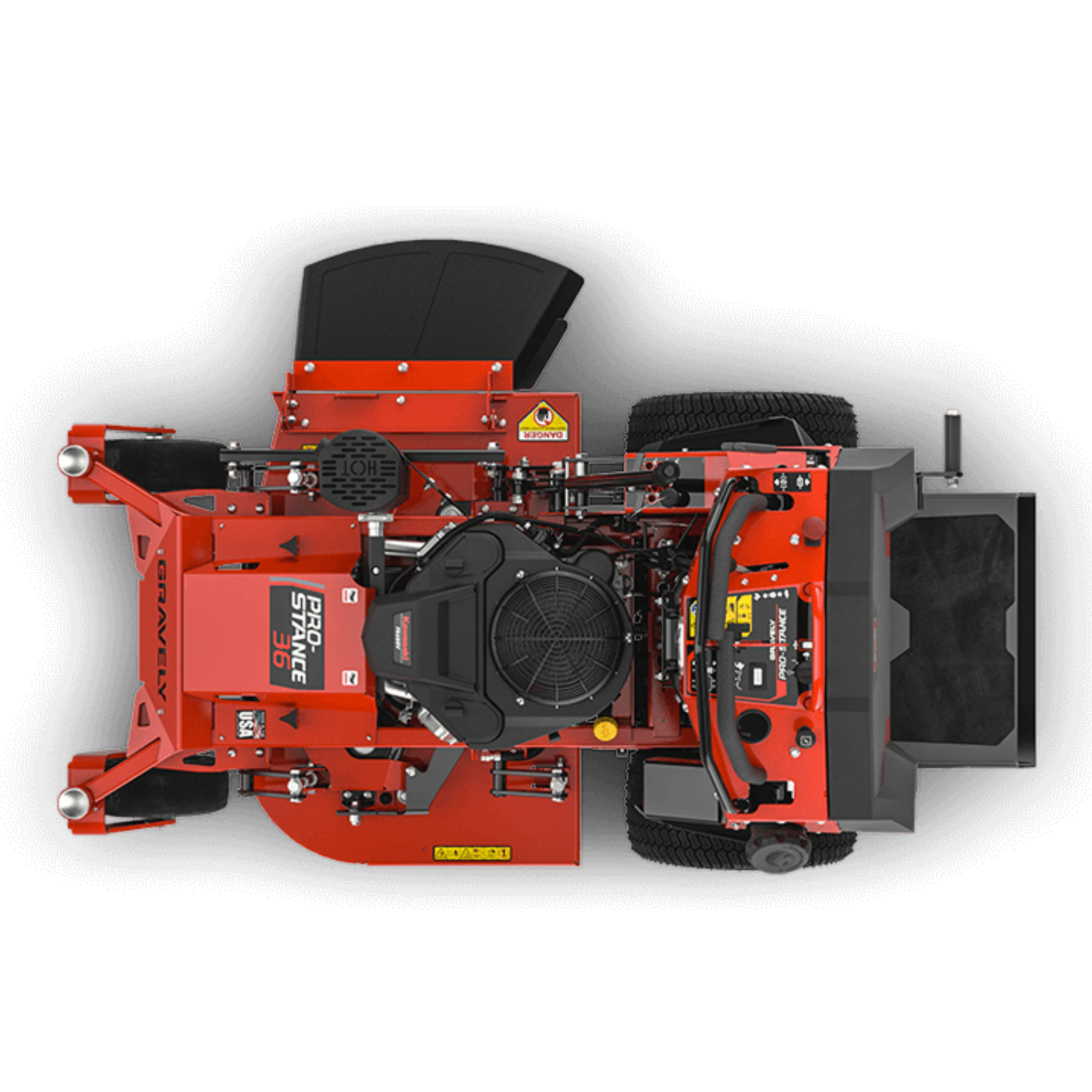 Gravely Pro-Stance 36 FL - 18.5hp Kawasaki FS600V, w/36