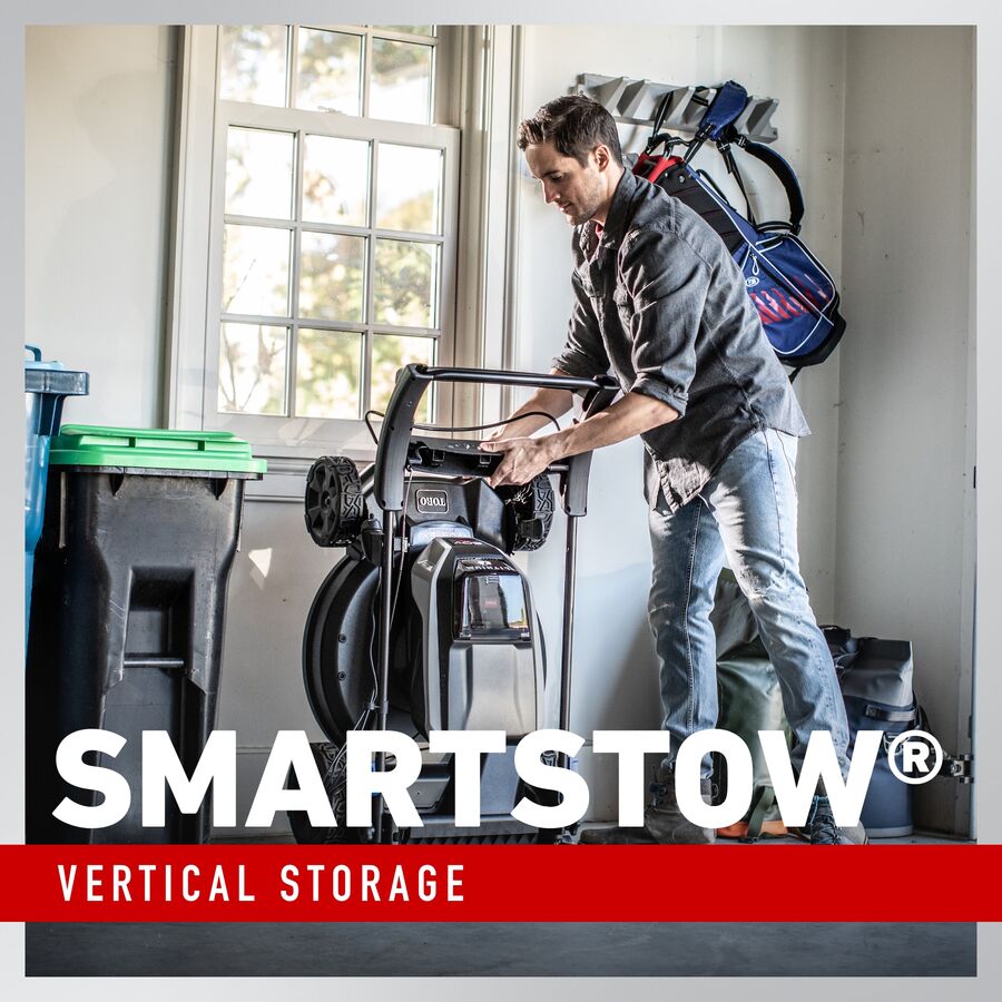 Toro 60V Max* 21 in. (53 cm) Super Recycler® w/Personal Pace® & SmartStow® Lawn Mower with 7.5Ah Battery