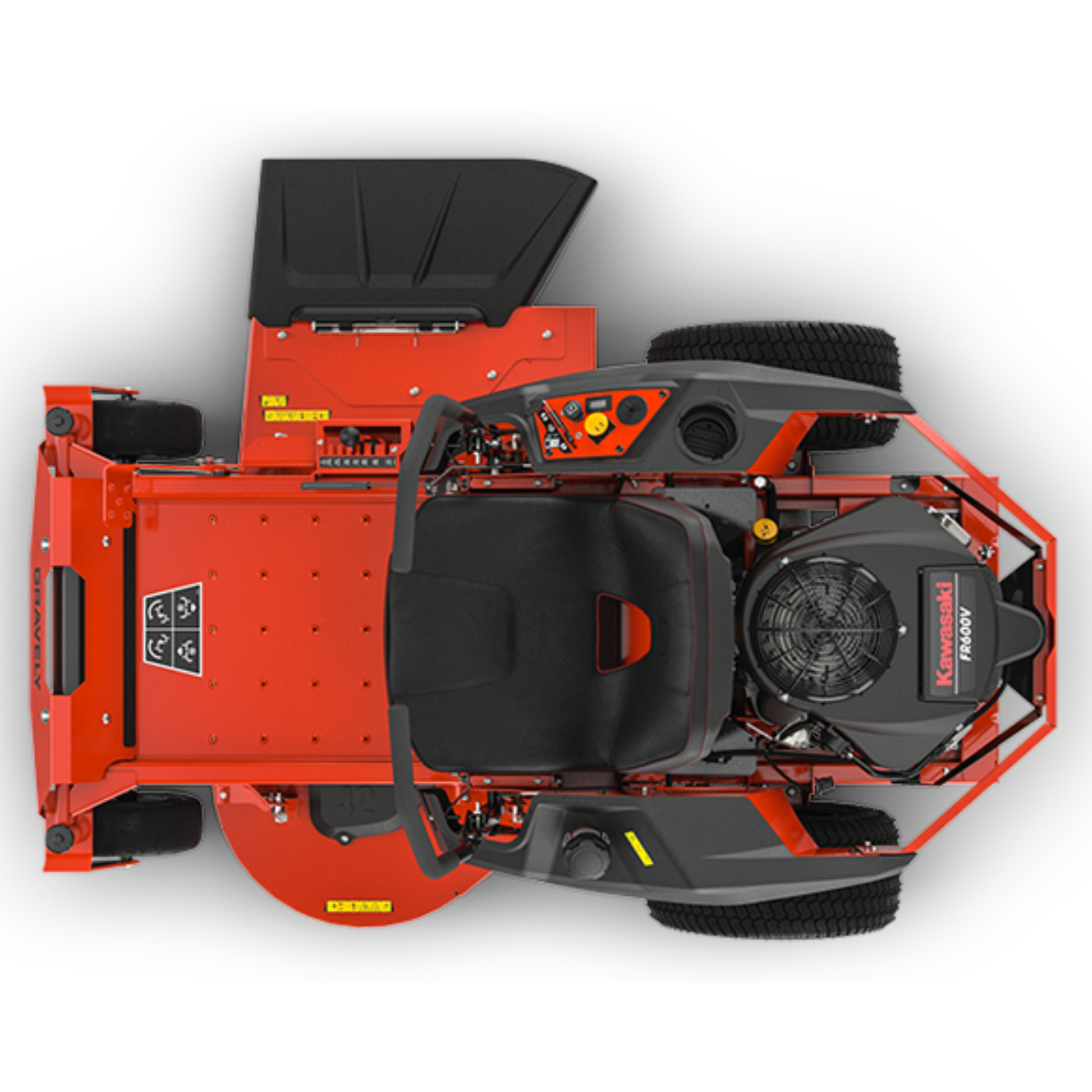 Gravely ZT 42 - 18hp Kawasaki FR600V, w/42