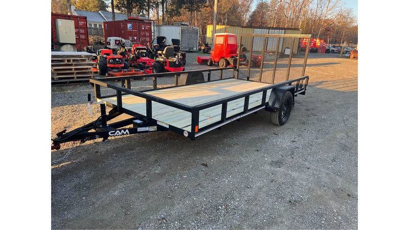 2024 CAM SUPERLINE 7 X 14 UTILITY TRAILER