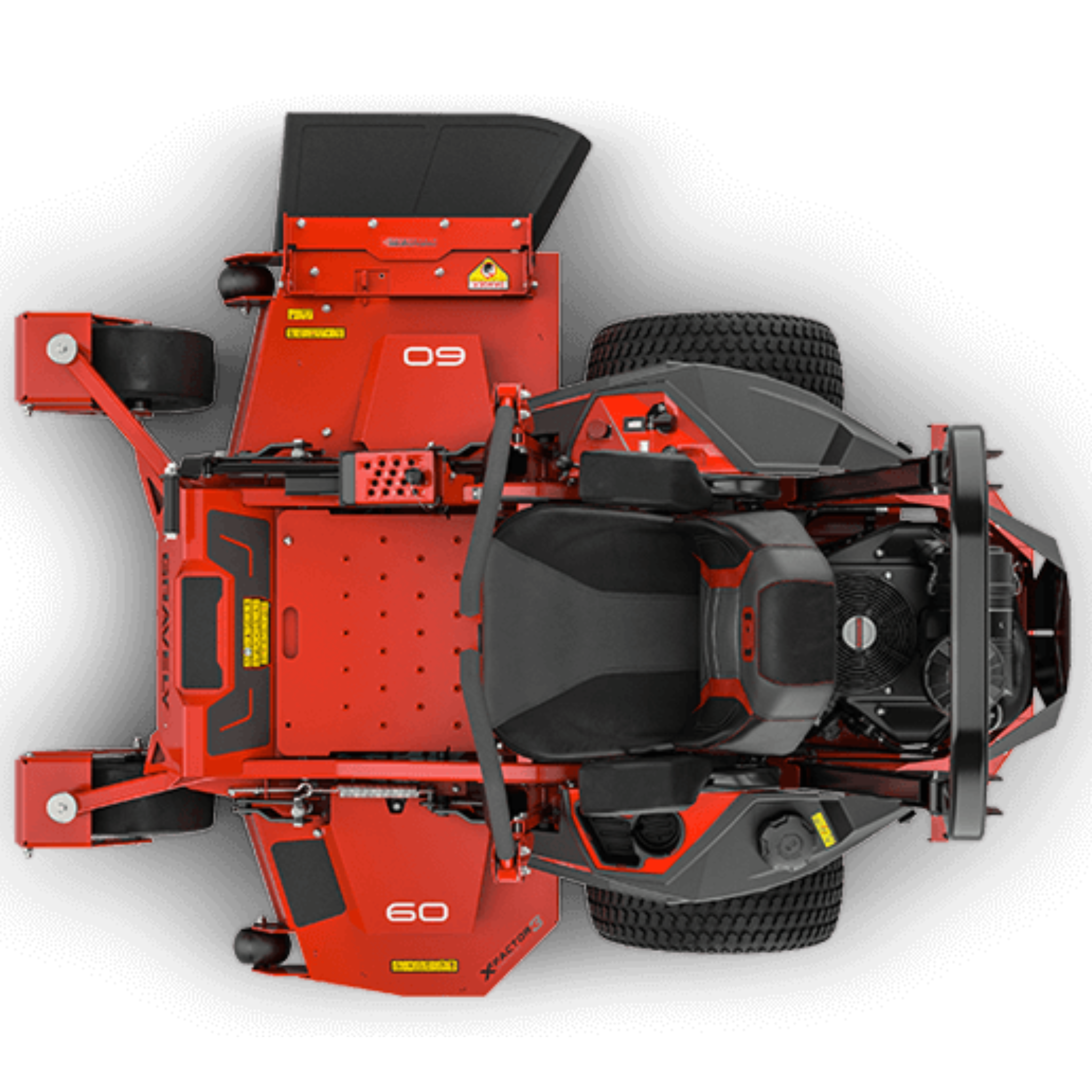 Gravely Pro-Turn ZX 60 - 23.5hp Kawasaki FX730V, w/60