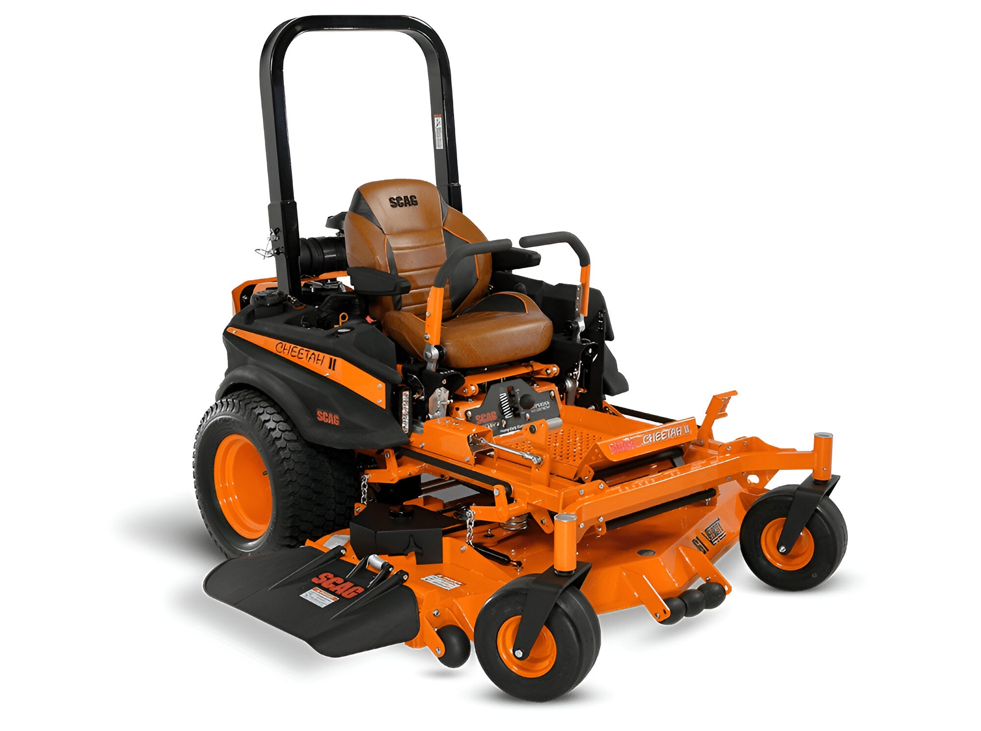 SCAG ZERO-TURN RIDING MOWERS CHEETAH II SCZII-61V-38FX-EFI