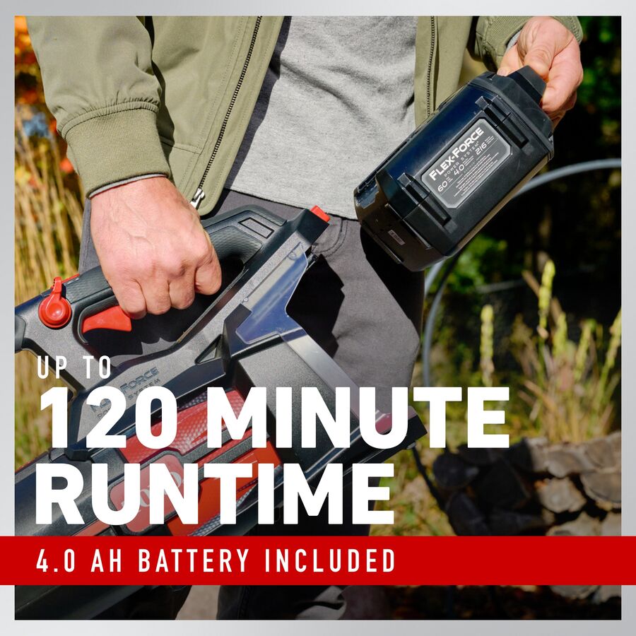 Toro 60V MAX* 900 CFM Brushless Leaf Blower with 4.0Ah Battery