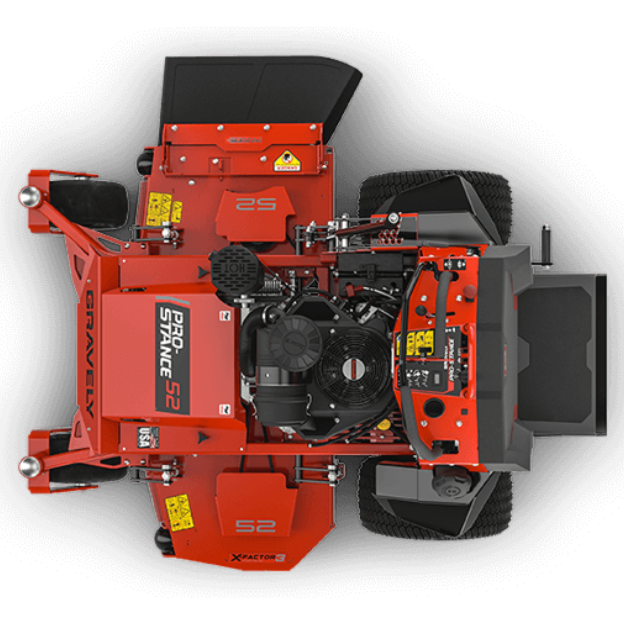 Gravely Pro-Stance 52- 23.5hp Kawasaki FX730V, w/ 52