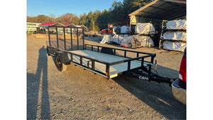 2024 CAM SUPERLINE 7 X 14 UTILITY TRAILER