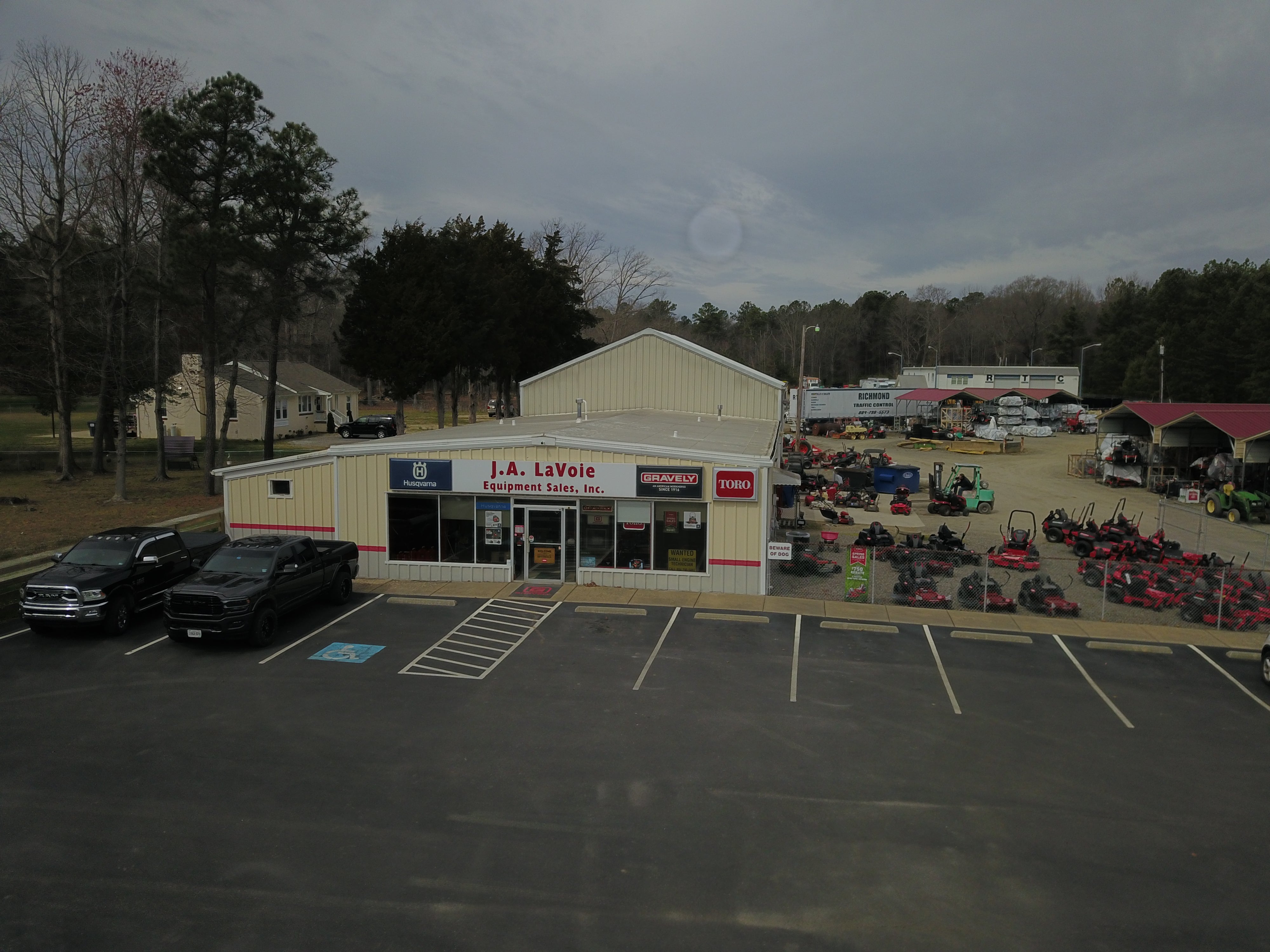 WELCOME TO J. A. LAVOIE EQUIPMENT SALES. 