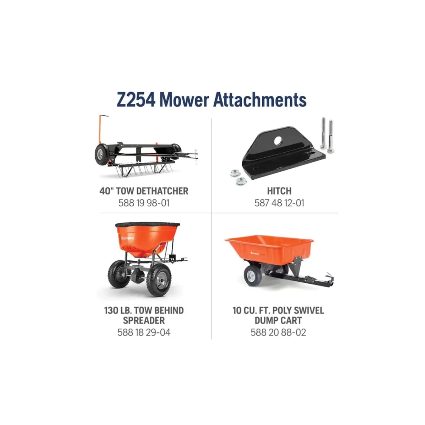 Husqvarna Z254FX Zero-Turn Mower 24 HP Kawasaki FR Series 54
